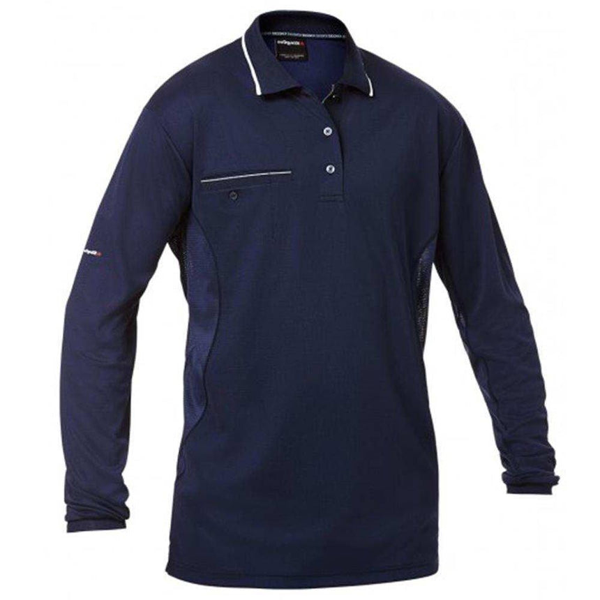Workcool Polo Long Sleeve Polos KingGee S Navy