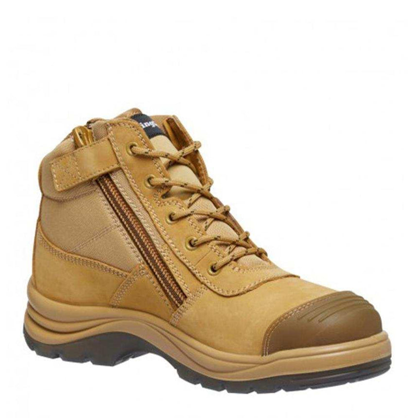Tradie Safety Work Boot Zip Up Boots KingGee