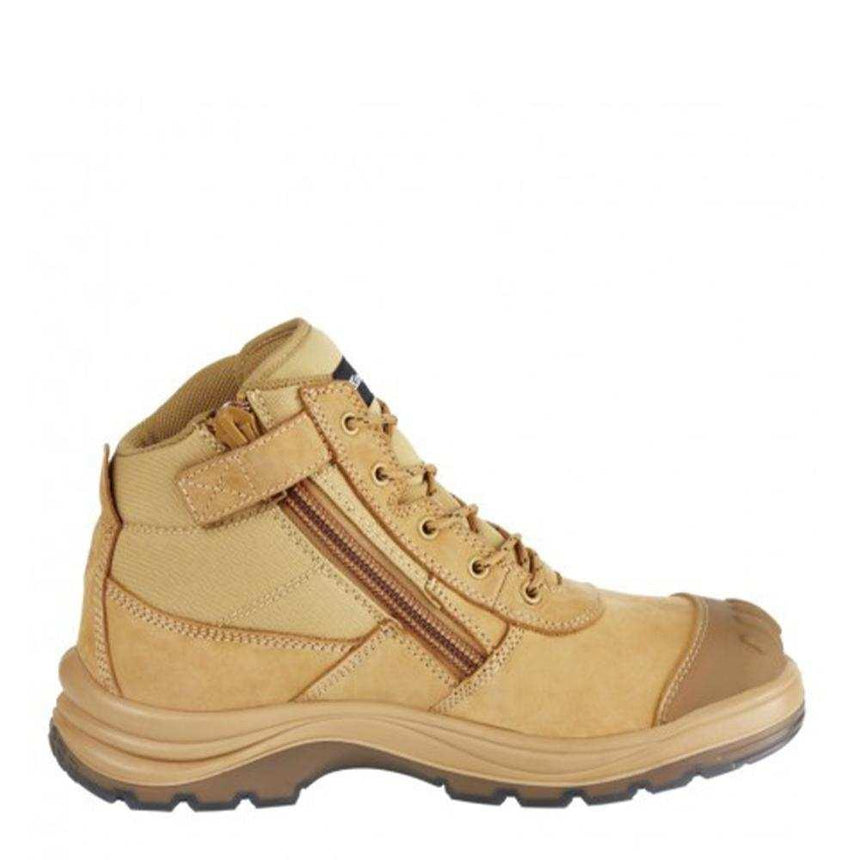 Tradie Safety Work Boot Zip Up Boots KingGee