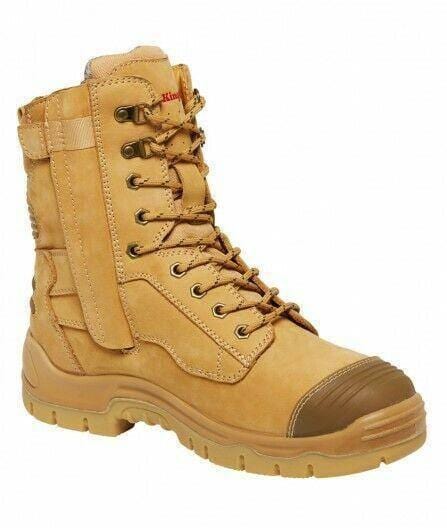 Phoenix 8z Side Zip Nubuck Work Boot Zip Up Boots KingGee