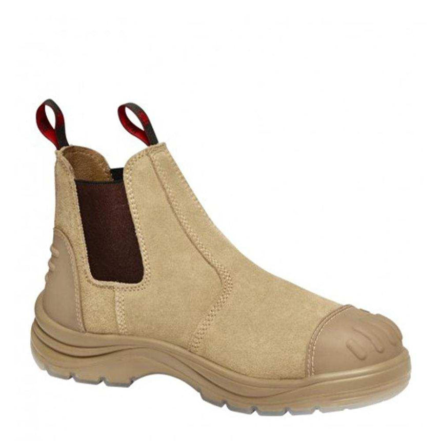 Wills Suede Elastic Sided Boots KingGee