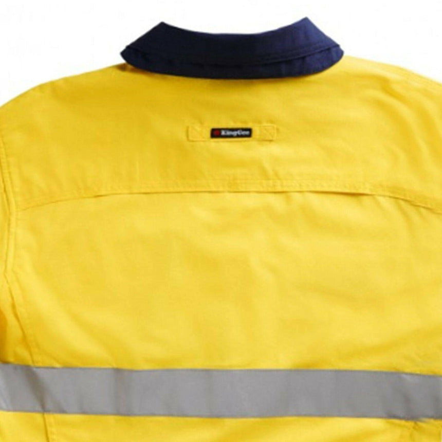 Workcool 2 Hi Vis Ref Spliced Shirt Shirts KingGee