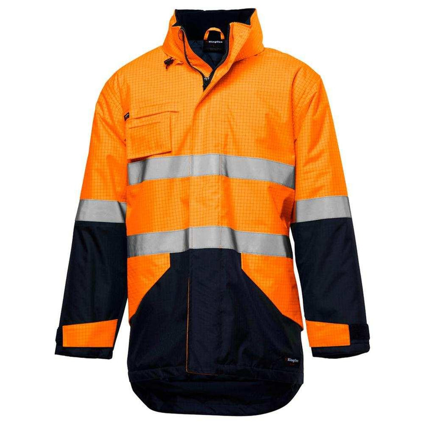 Anti Static Jacket Jackets KingGee XS Orange/Navy