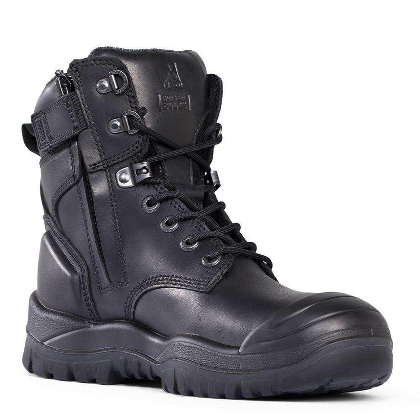High Zipsider Boot w Scuff Cap 561020 Zip Up Boots Mongrel