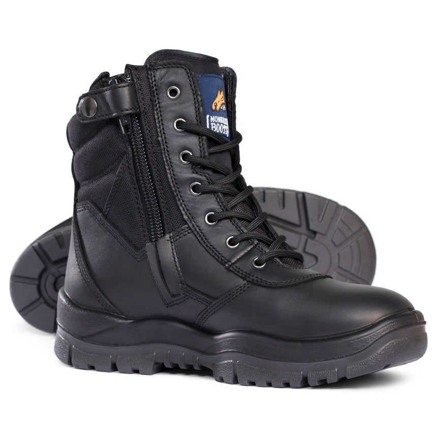 High Leg Zipsider Boots 251020 Zip Up Boots Mongrel