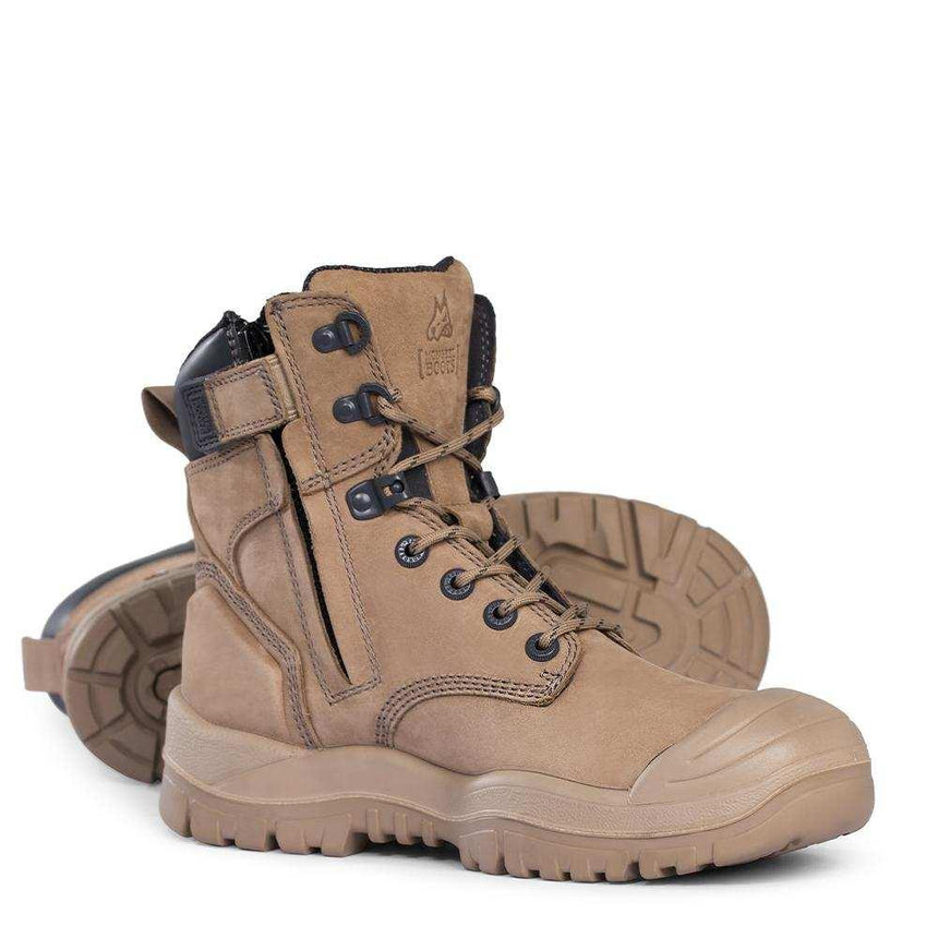 High Zipsider Boots w Scuff Cap 561060 Zip Up Boots Mongrel