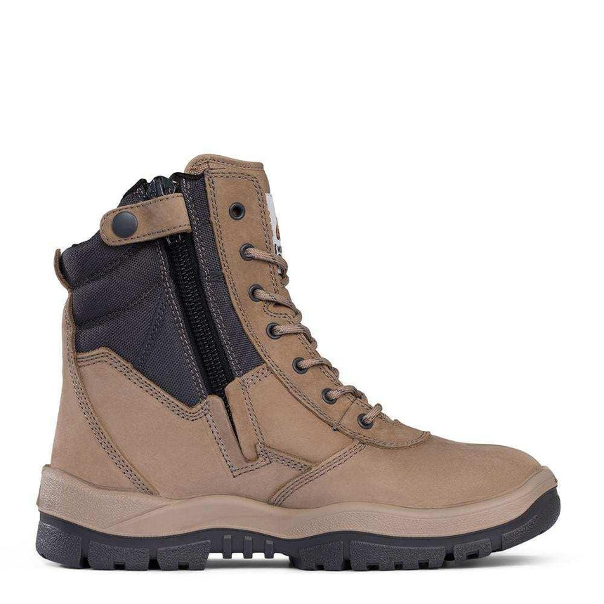 High Leg Zipsider Boots 251060 Zip Up Boots Mongrel