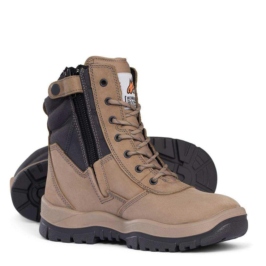 High Leg Zipsider Boots 251060 Zip Up Boots Mongrel