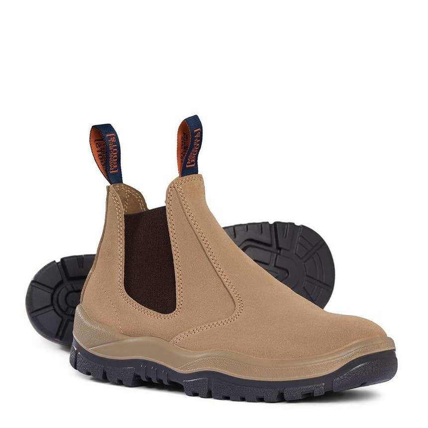 Suede Elastic Sided Boots 240040 Elastic Sided Boots Mongrel