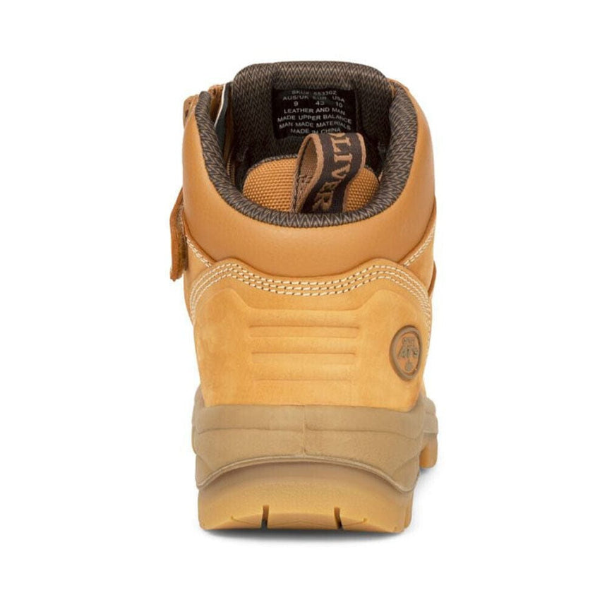 130MM Wheat Zip Sided Hiker Boot 55330Z Zip Up Boots Oliver