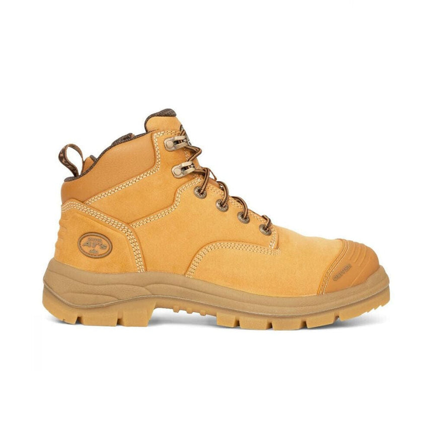 130MM Wheat Zip Sided Hiker Boot 55330Z Zip Up Boots Oliver