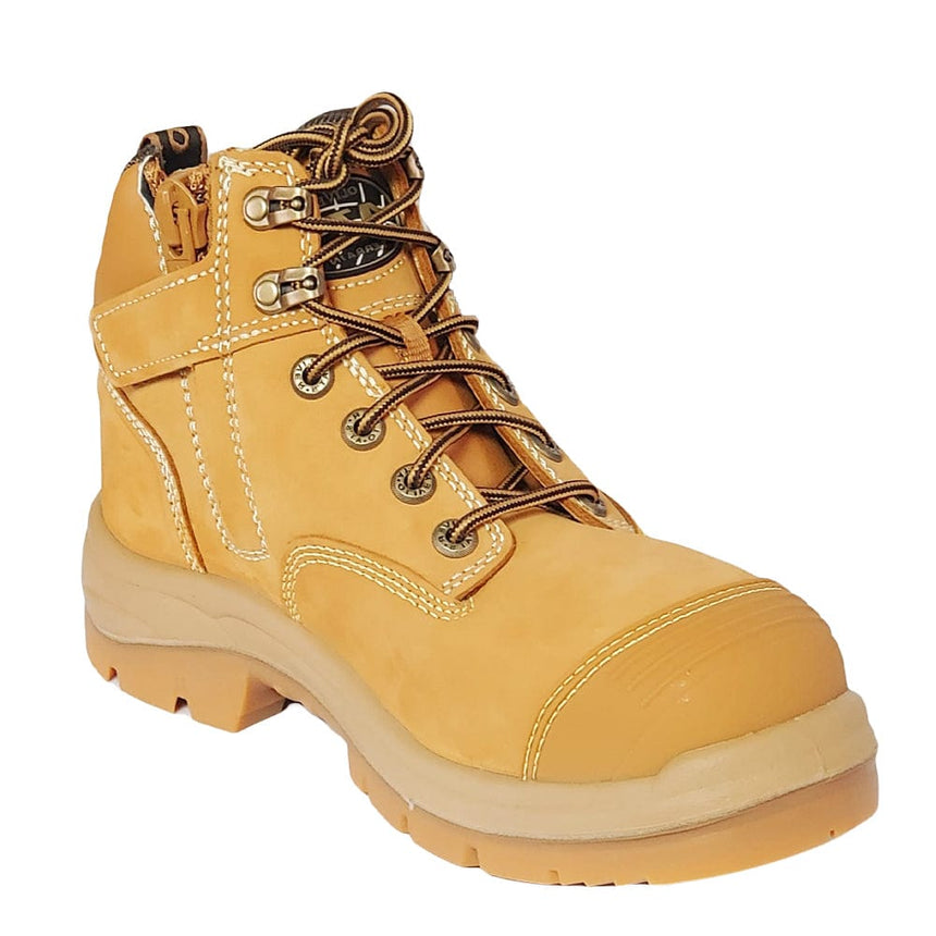 130MM Wheat Zip Sided Hiker Boot 55330Z Zip Up Boots Oliver