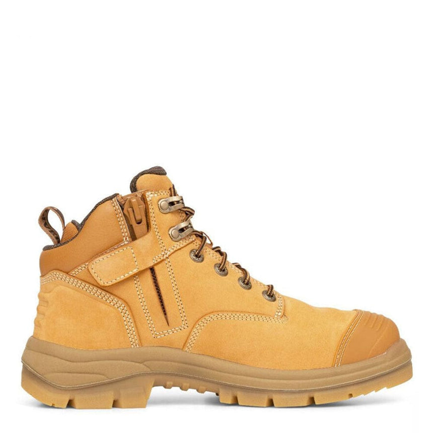 130MM Wheat Zip Sided Hiker Boot 55330Z Zip Up Boots Oliver