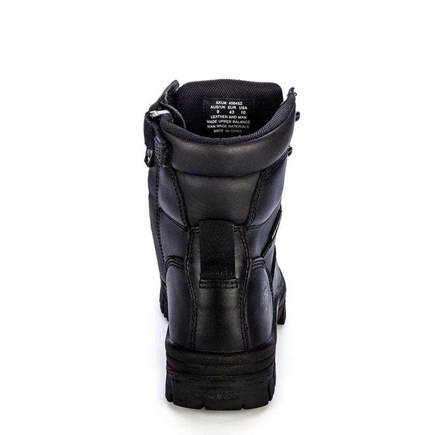 150MM Black Zip Sided Boot 45645Z Zip Up Boots Oliver