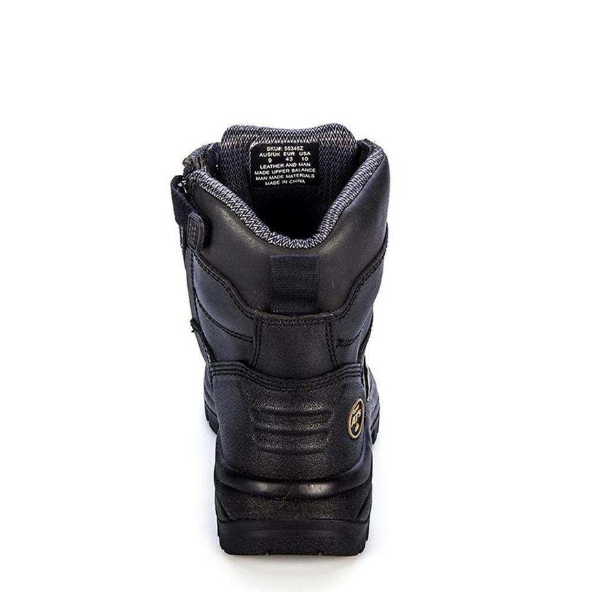 150MM Black Zip Sided Boots 55345Z Zip Up Boots Oliver