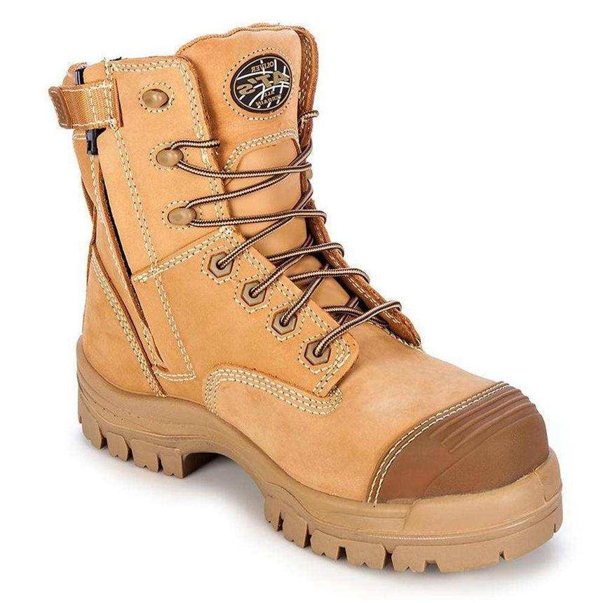 150MM Wheat Lace Up Boot 45632Z Zip Up Boots Oliver