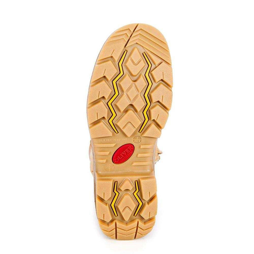 150MM Wheat Zip Sided Boot 55332Z Zip Up Boots Oliver
