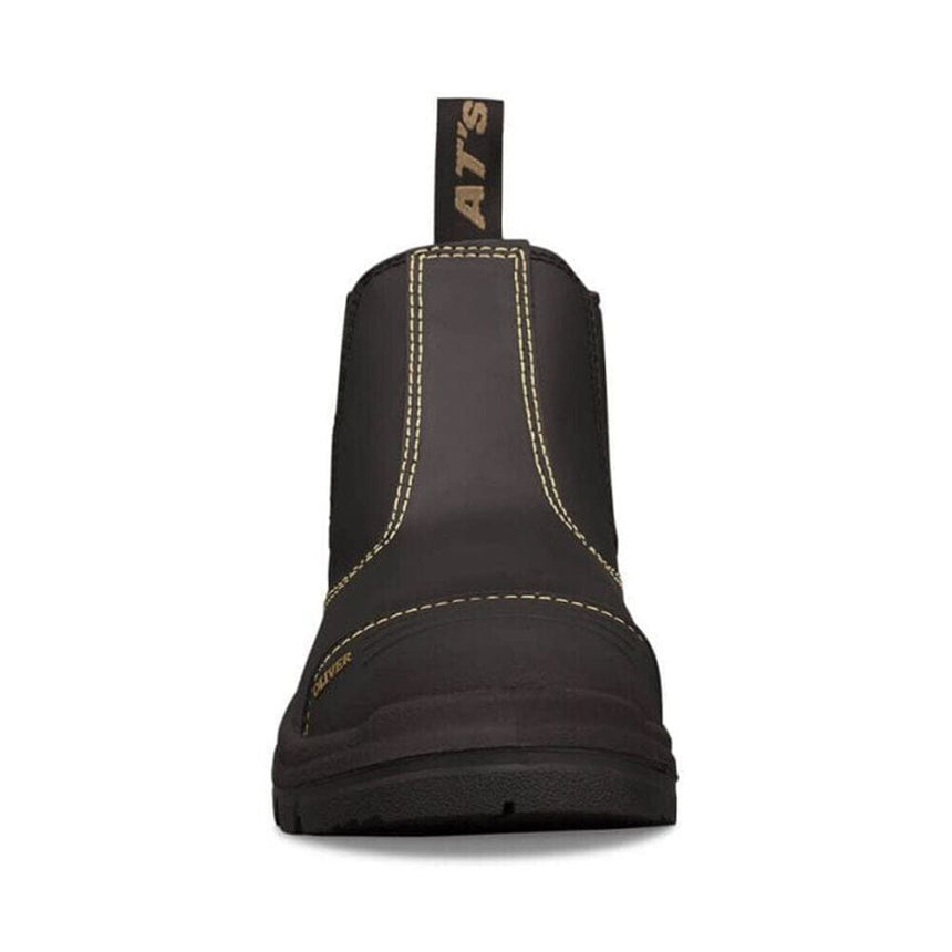 Black Elastic Sided Boot 55320 Elastic Sided Boots Oliver