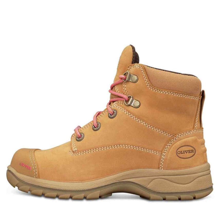 Women's Wheat Zip Sided Boot 49432Z Zip Up Boots Oliver