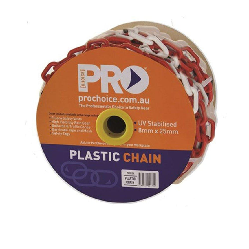 8mm Red/White chain Site Safety ProChoice