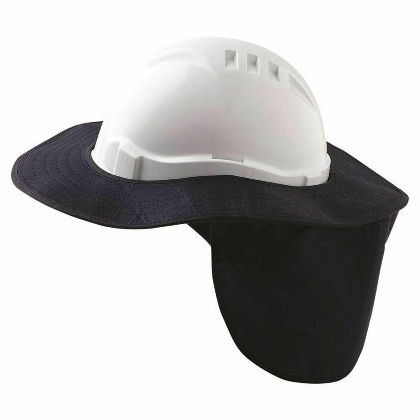 V6 & V9 Hard Hat Brim - Plastic / Polyester Head Protection ProChoice Blue