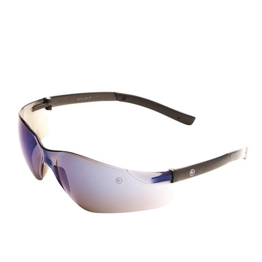 Futura Safety Glasses Blue Mirror Lens - 12 Pairs Eye Protection ProChoice