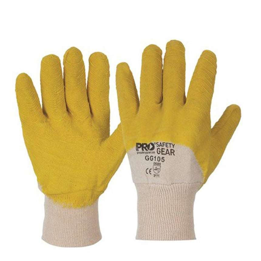 Glass Gripper Gloves Large - 12 Pairs Gloves ProChoice