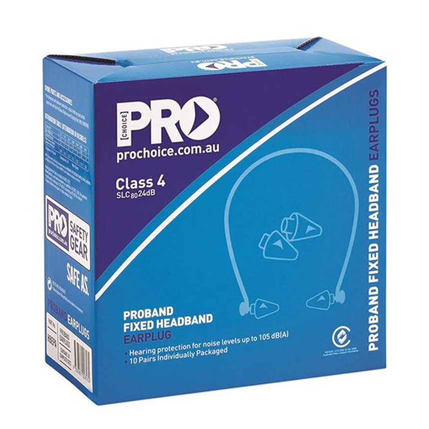 Proband® Fixed Headband Earplugs Class 4 -24db Hearing Protection ProChoice
