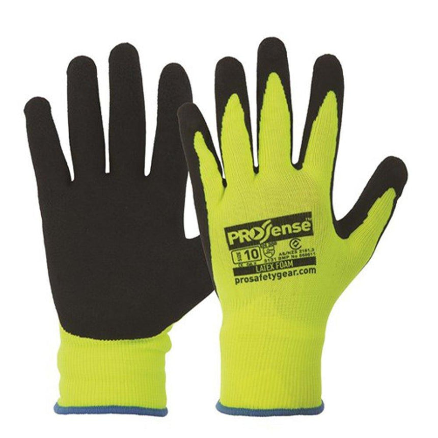 Prosense LFN Latex Foam Gloves - 12 Pairs Gloves ProChoice