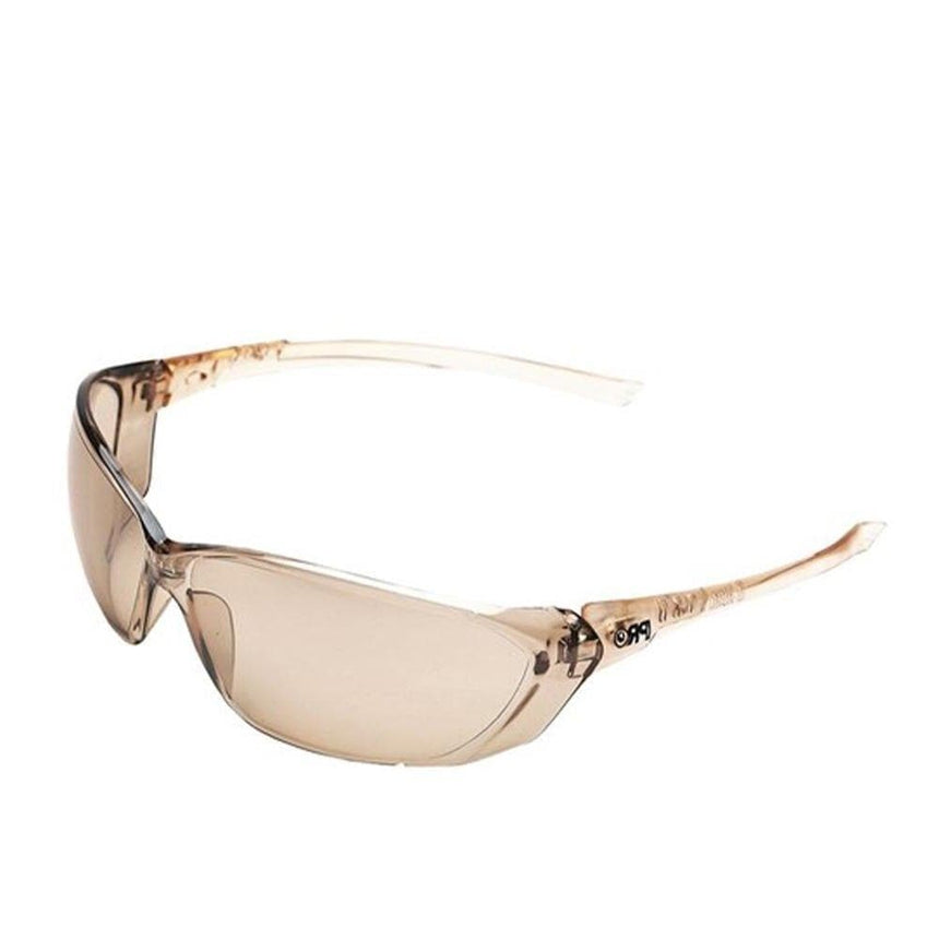 Richter Safety Glasses Light Brown Mirror Lens - 12 Pairs Eye Protection ProChoice