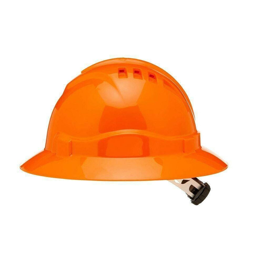V6 Hard Hat Vented Full Brim Ratchet Harness Head Protection ProChoice