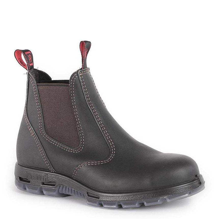 Bobcat UBOK Claret Oil Kip Work Boots Elastic Sided Boots Redback