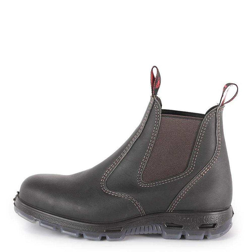 Bobcat UBOK Claret Oil Kip Work Boots Elastic Sided Boots Redback
