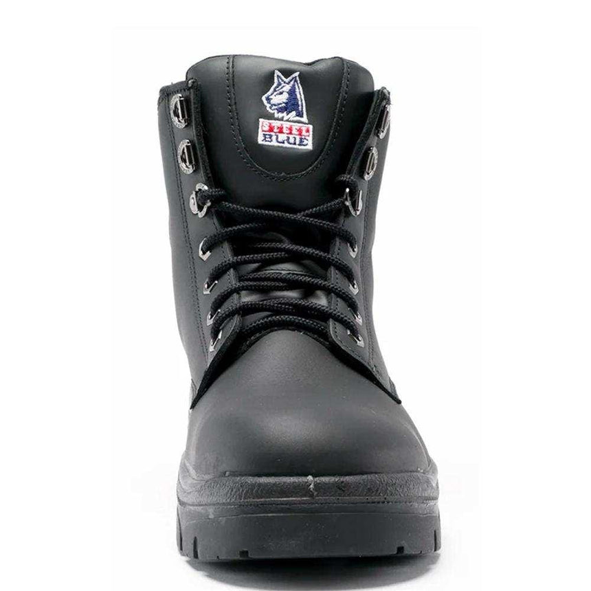 Argyle® Ladies Work Boots 512702 Zip Up Boots Steel Blue