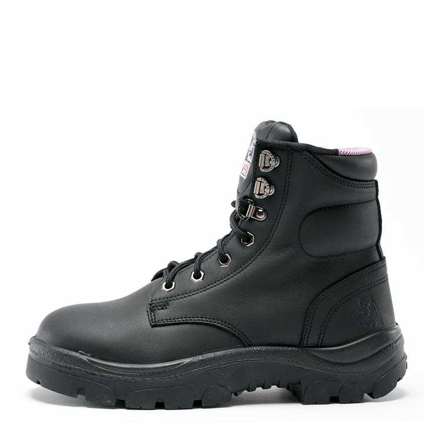 Argyle® Ladies Work Boots 512702 Zip Up Boots Steel Blue