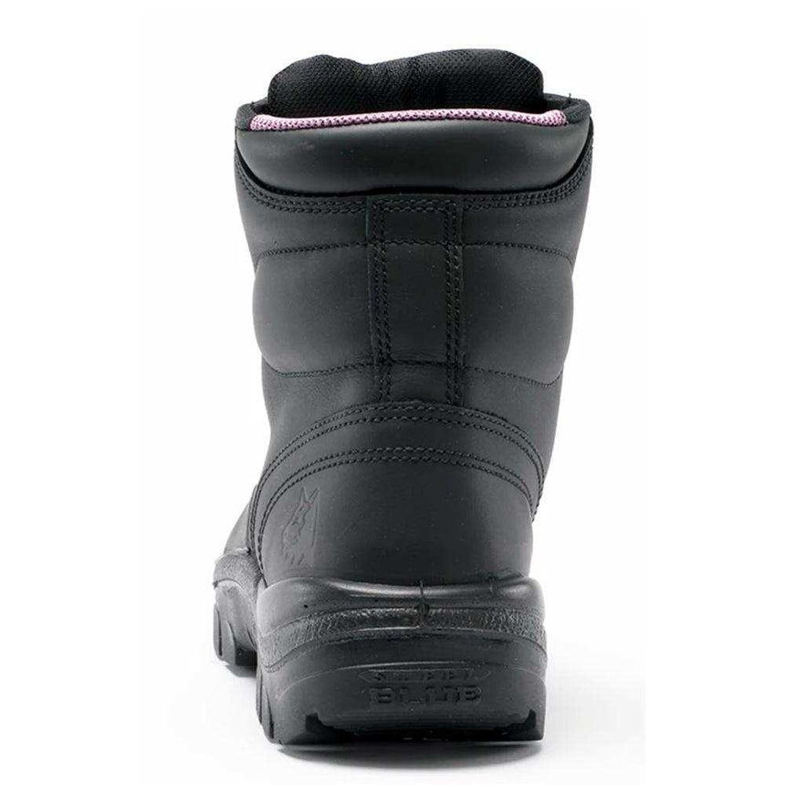 Argyle® Ladies Work Boots 512702 Zip Up Boots Steel Blue