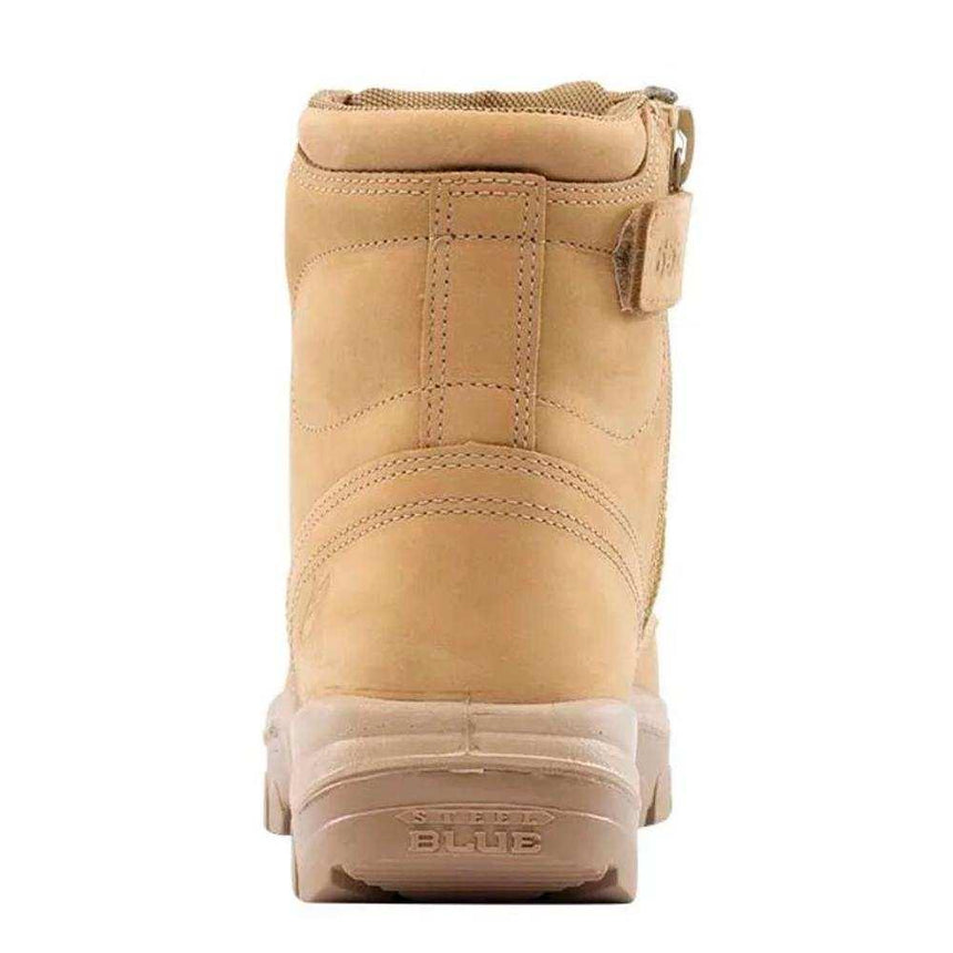 Argyle® Zip: Scuff Cap Work Boots 312652 Zip Up Boots Steel Blue