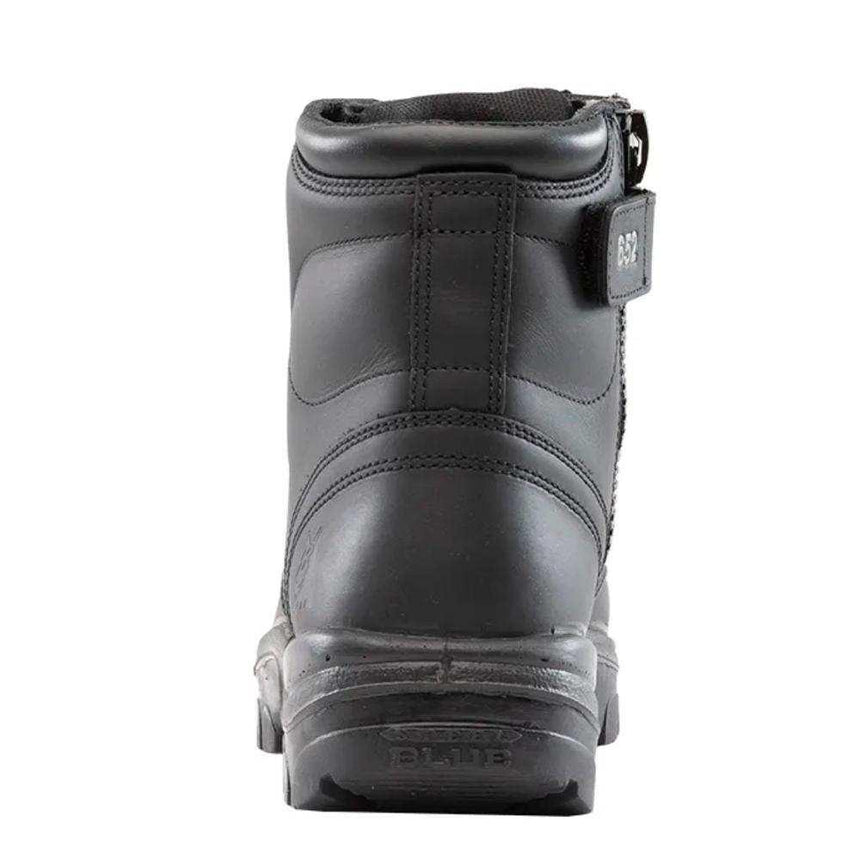 Argyle® Zip: Scuff Cap Work Boots 312652 Zip Up Boots Steel Blue