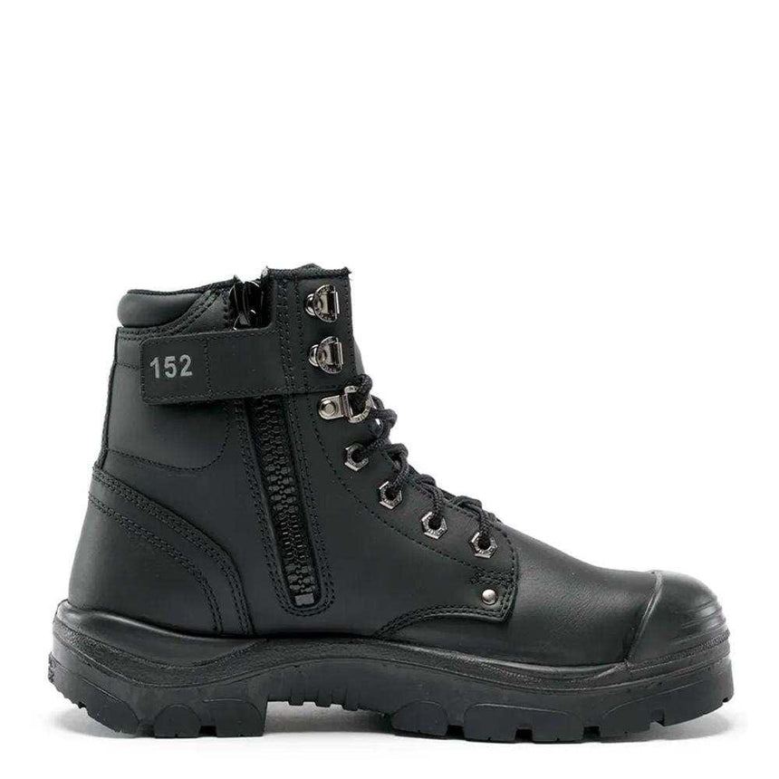 Black Argyle® Zip: TPU with Bump Cap 332152 Zip Up Boots Steel Blue