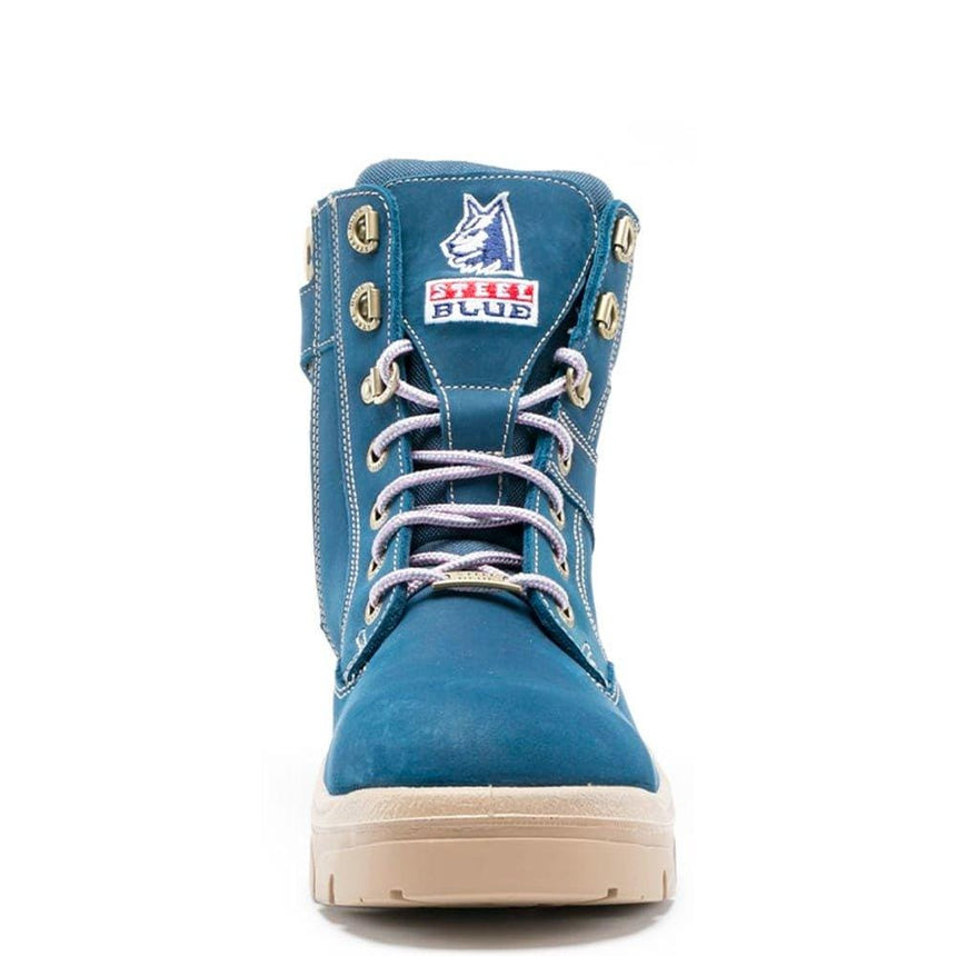 Blue Southern Cross® Zip Ladies 512761 Zip Up Boots Steel Blue