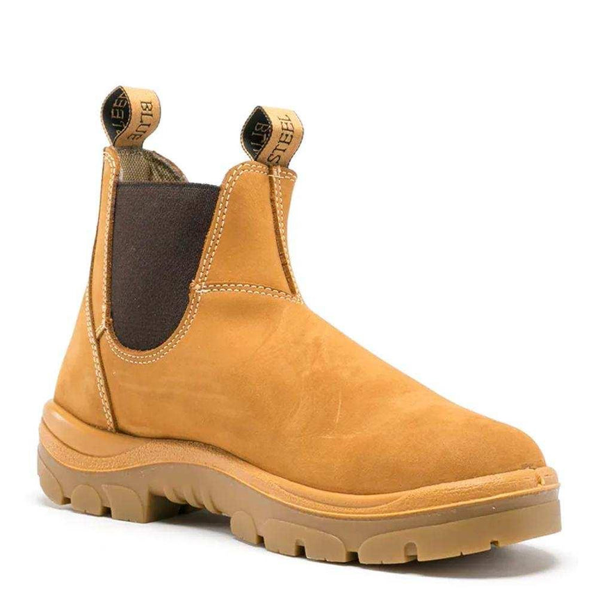 Hobart Elastic Sided Work Boot 312101 Elastic Sided Boots Steel Blue