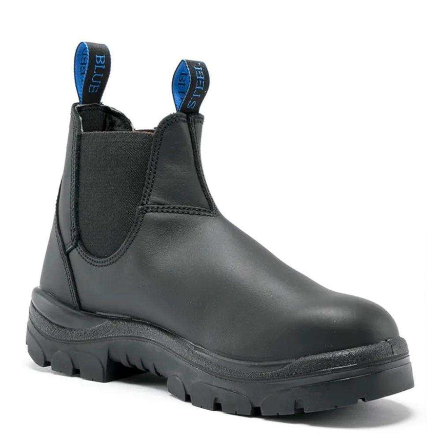 Hobart Elastic Sided Work Boot 312101 Elastic Sided Boots Steel Blue