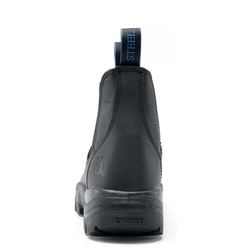 Hobart Elastic Sided Work Boot 312101 Elastic Sided Boots Steel Blue