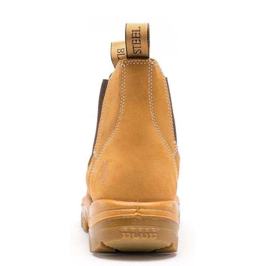 Hobart Elastic Sided Work Boot 312101 Elastic Sided Boots Steel Blue