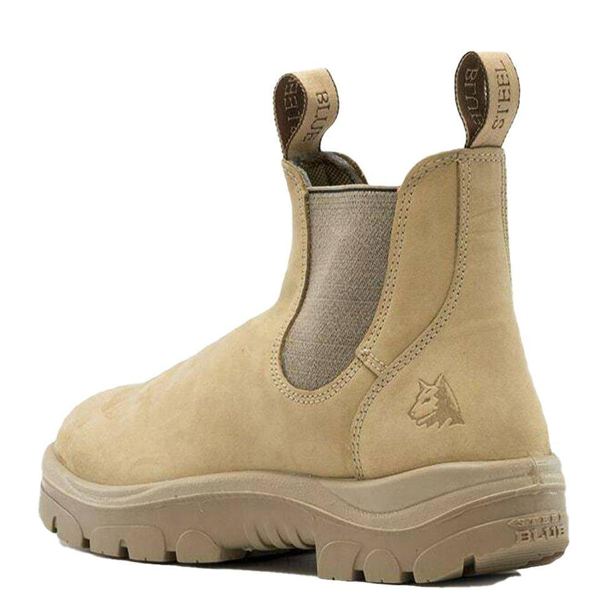 Hobart Elastic Sided Work Boot 312101 Elastic Sided Boots Steel Blue