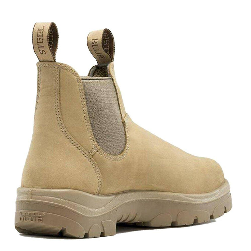 Hobart Elastic Sided Work Boot 312101 Elastic Sided Boots Steel Blue