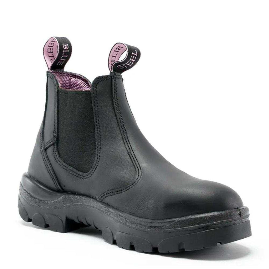 Hobart Ladies Elastic Sided Boot 512701 Elastic Sided Boots Steel Blue