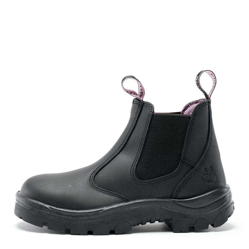 Hobart Ladies Elastic Sided Boot 512701 Elastic Sided Boots Steel Blue