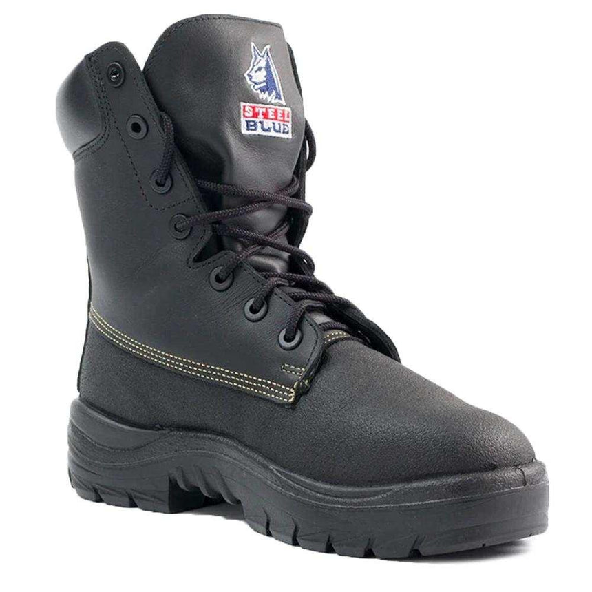 Jarrah Ladies Work Boots 522713 Lace Up Steel Blue