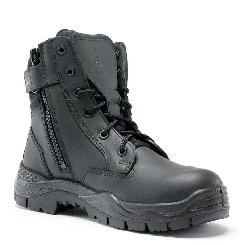 Leader Zip Sided Ankle Boot 320550 Zip Up Boots Steel Blue